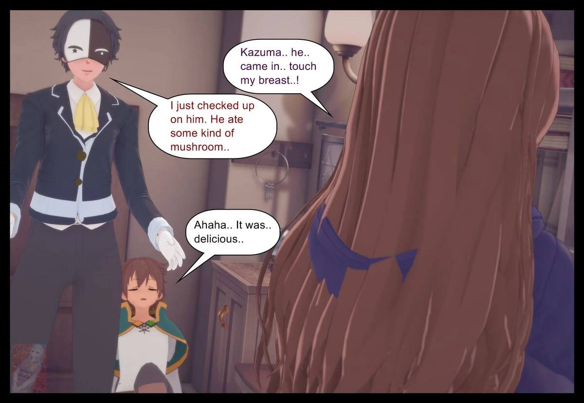 Konosuba Skinsuit Potion porn comic picture 15