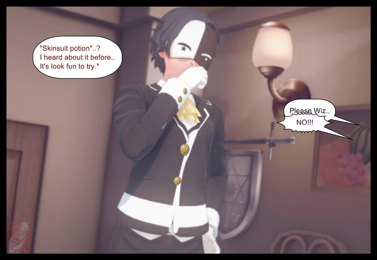 Konosuba Skinsuit Potion porn comic picture 19