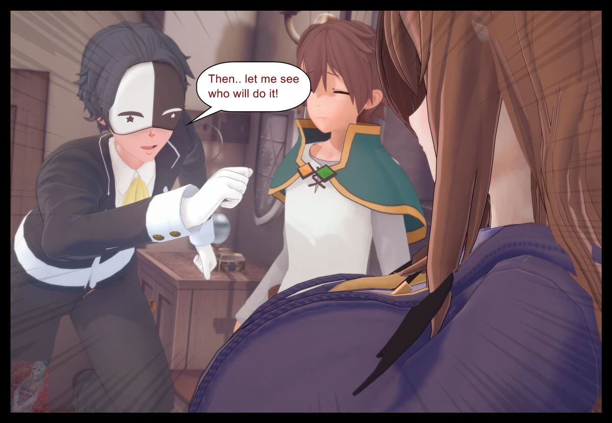 Konosuba Skinsuit Potion porn comic picture 21