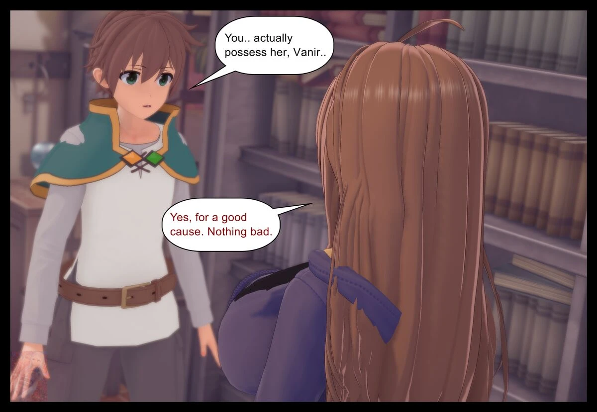 Konosuba Skinsuit Potion porn comic picture 29