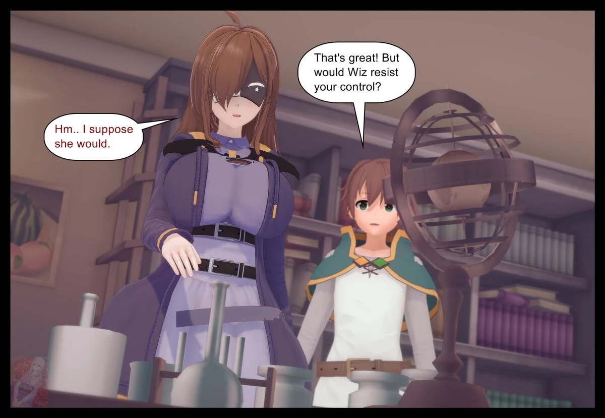 Konosuba Skinsuit Potion porn comic picture 31