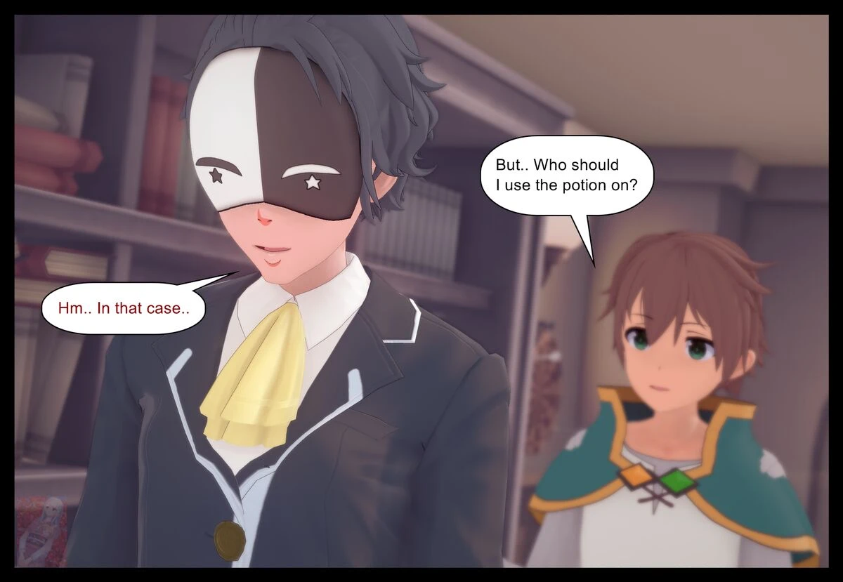 Konosuba Skinsuit Potion porn comic picture 36