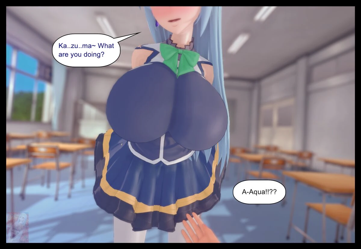 Konosuba Skinsuit Potion porn comic picture 4