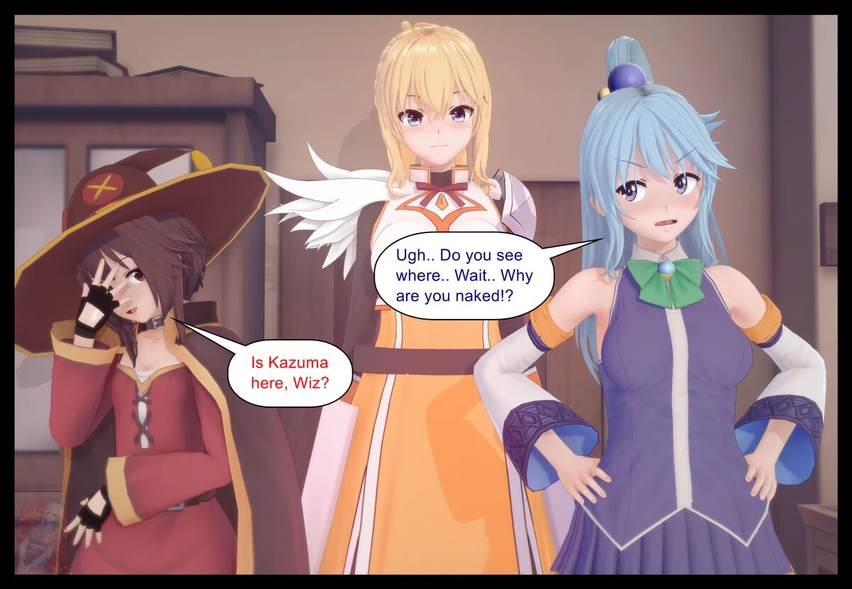 Konosuba Skinsuit Potion porn comic picture 76