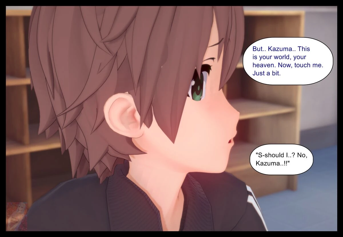 Konosuba Skinsuit Potion porn comic picture 8