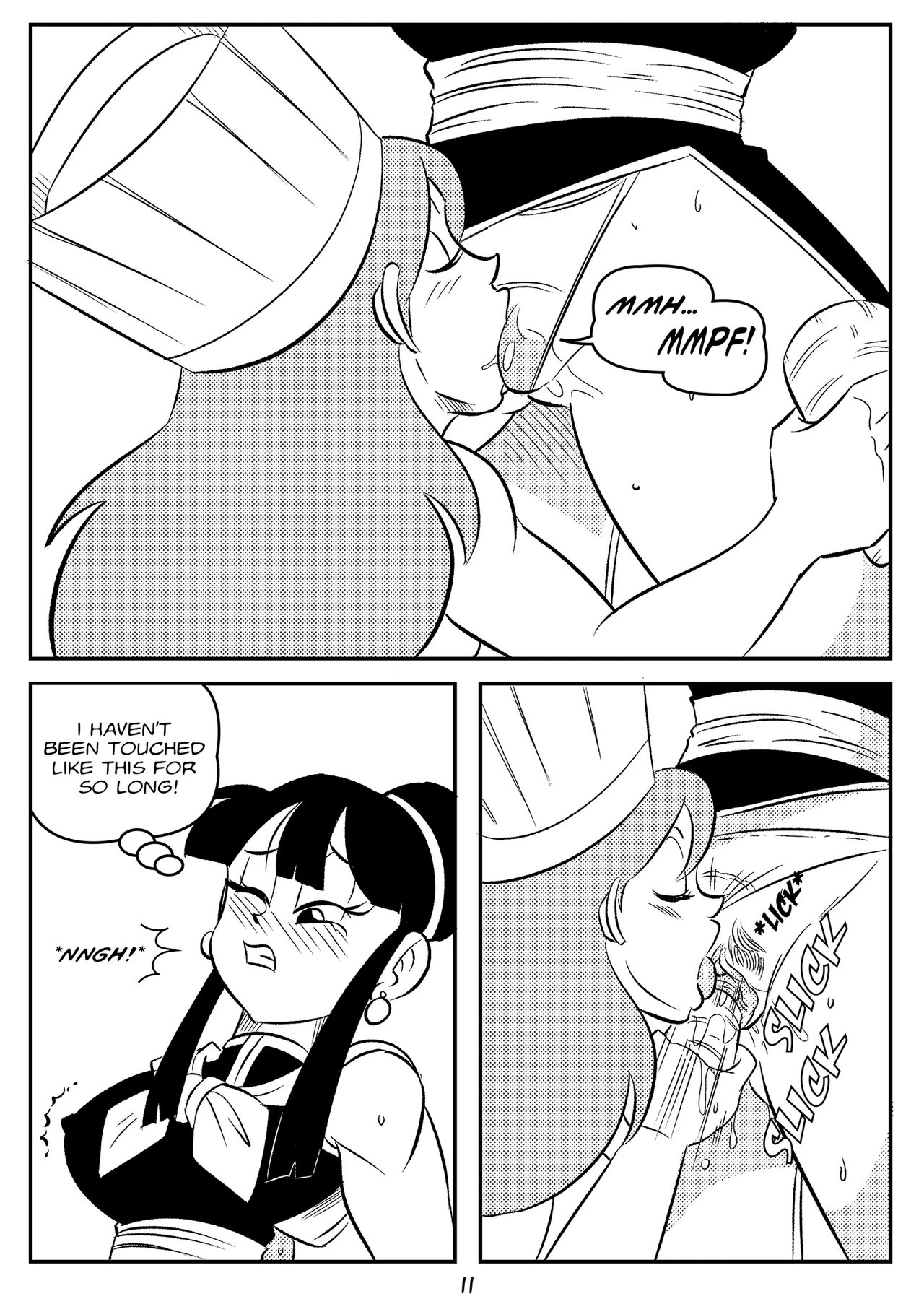 Kooky Cook porn comic picture 13