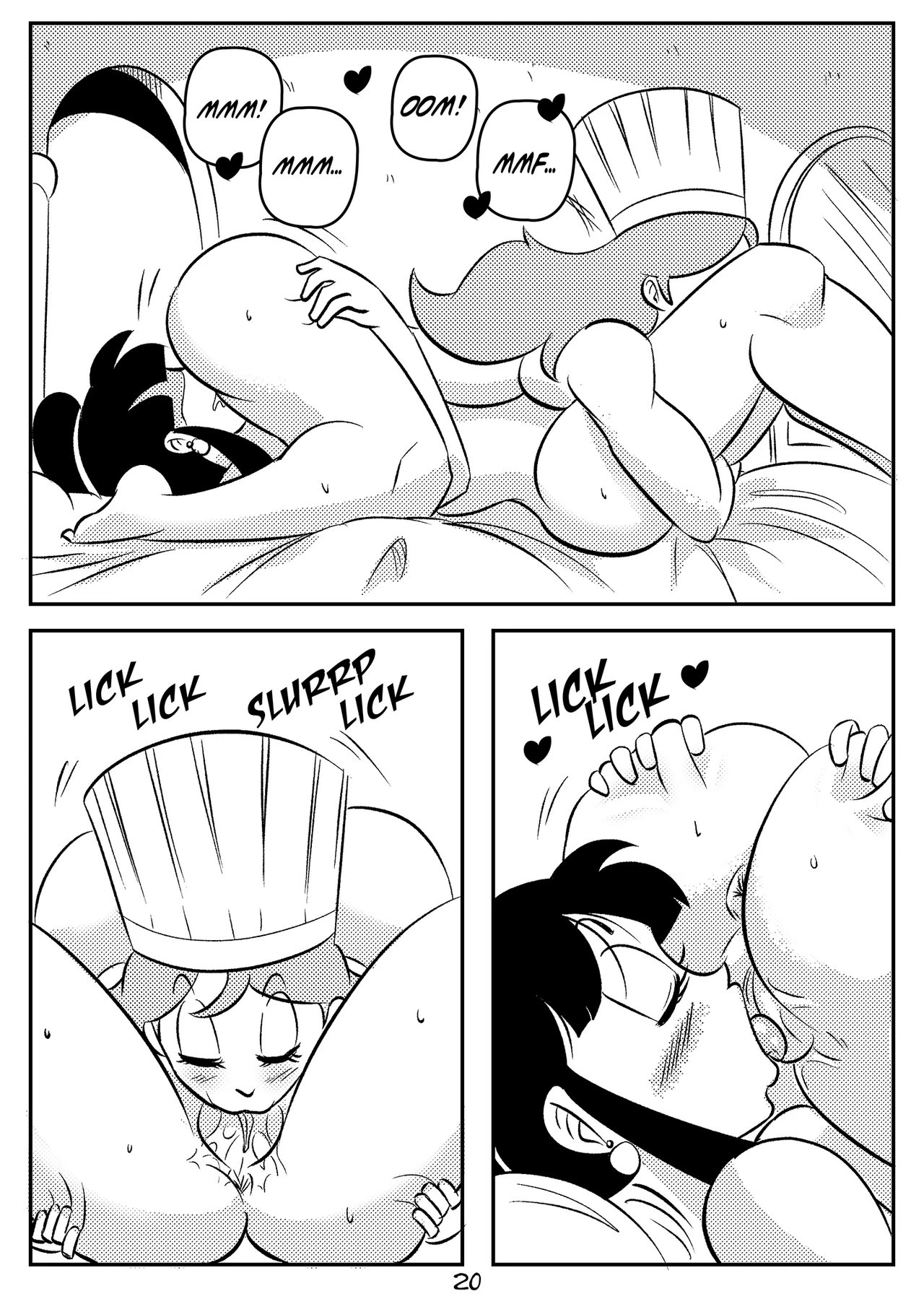 Kooky Cook porn comic picture 22