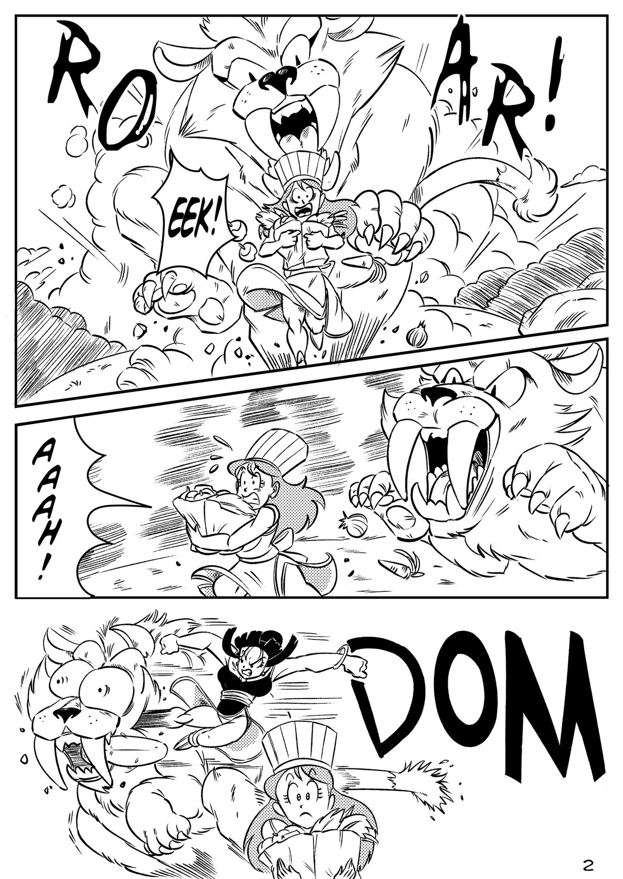 Kooky Cook porn comic picture 4