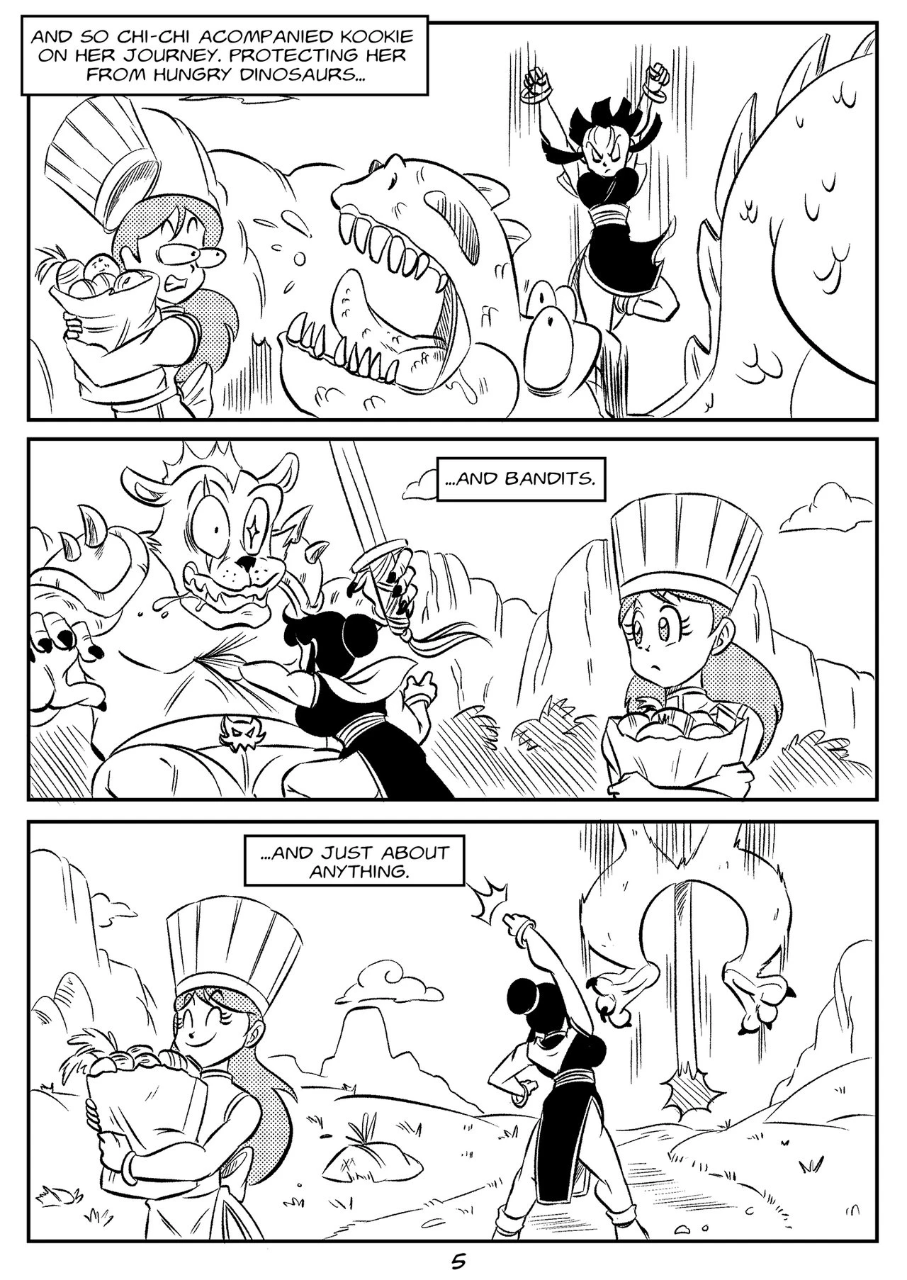 Kooky Cook porn comic picture 7