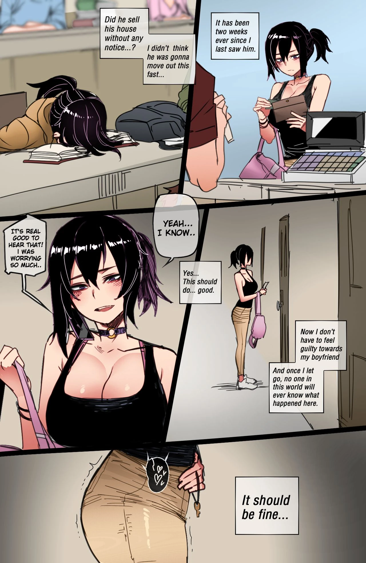 Korean Girl in America porn comic picture 18