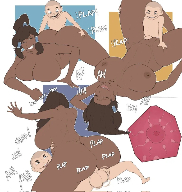 Korra and Meelo porn comic picture 2