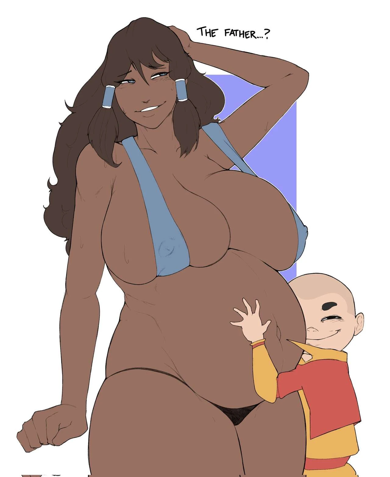 Korra and Meelo porn comic picture 3