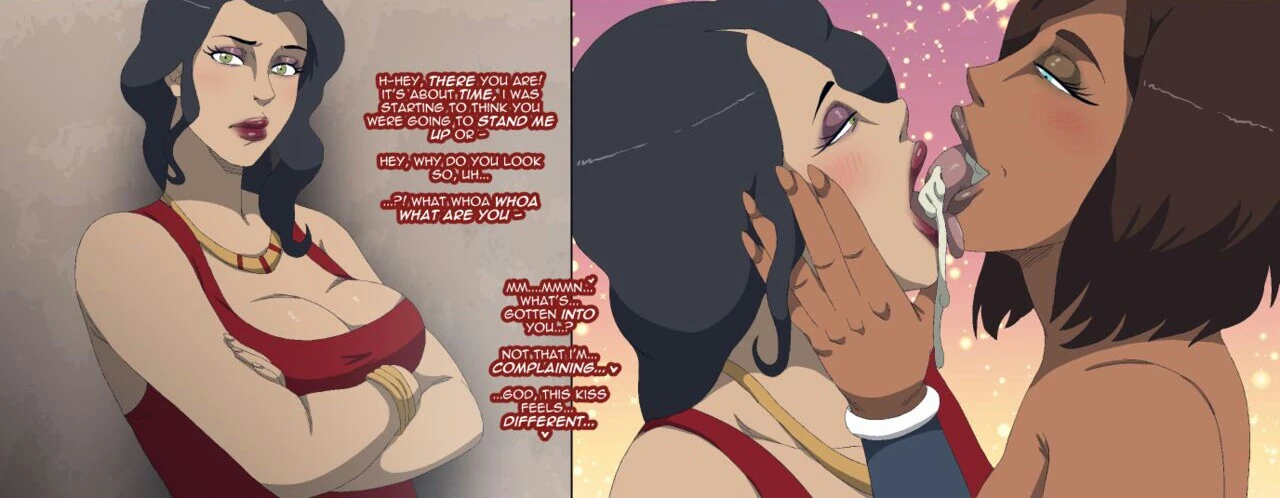 Korrasami gets BBC porn comic picture 2