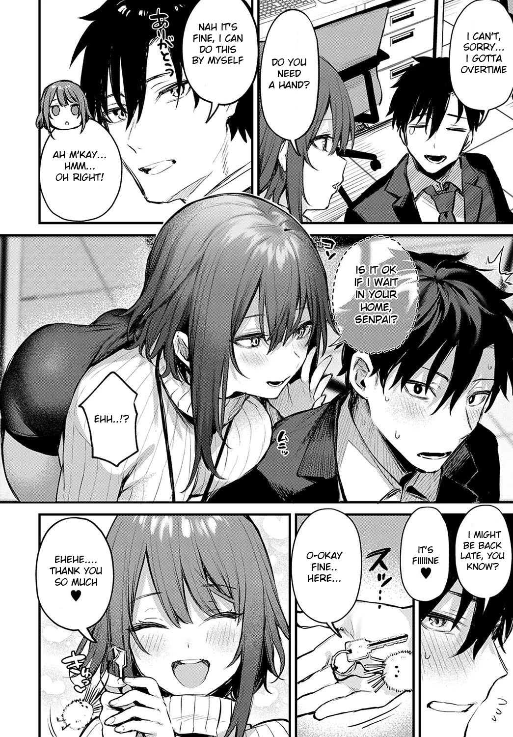 Kouhai Kanojo Tsujinaka-chan no Oshioki porn comic picture 2