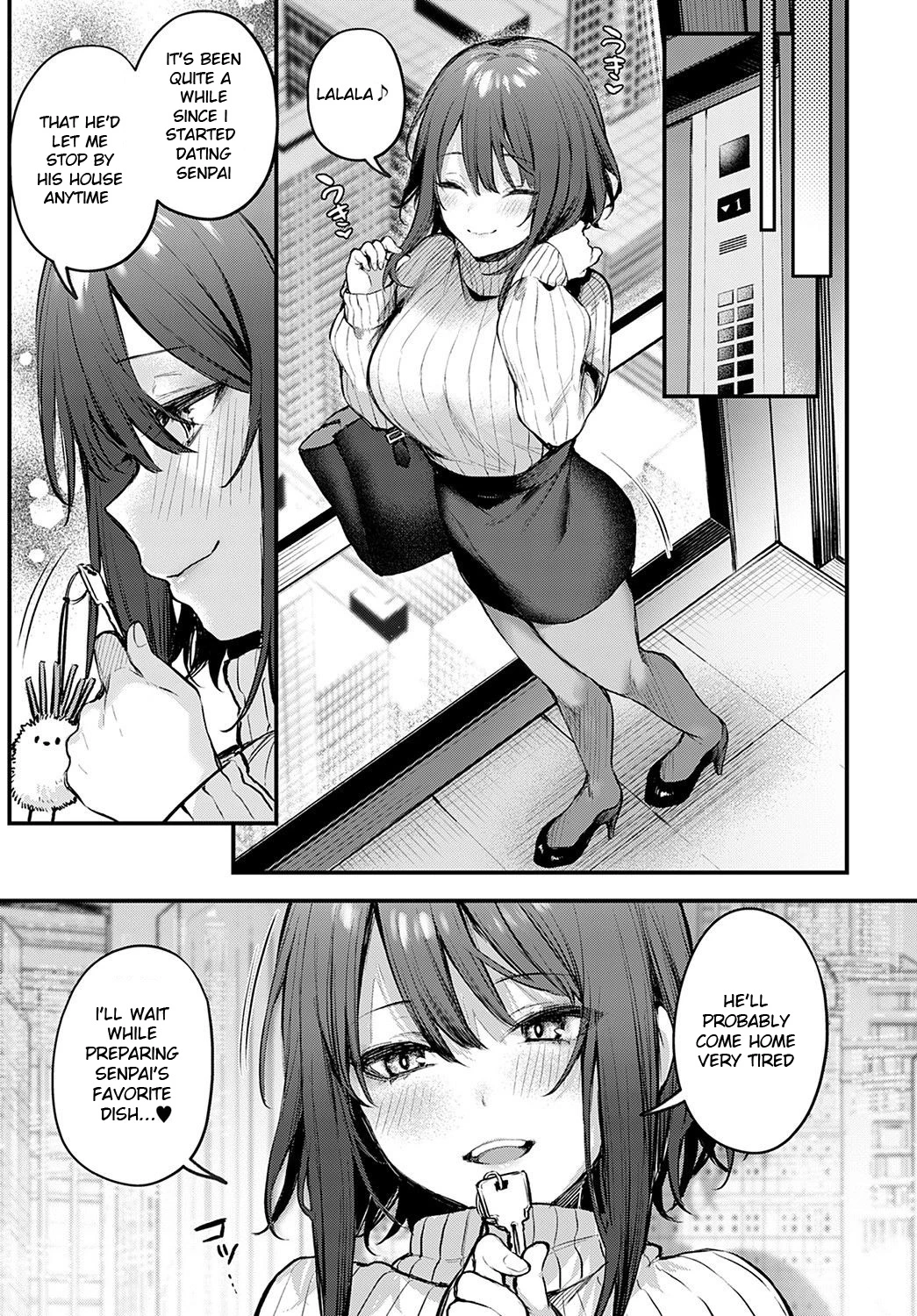 Kouhai Kanojo Tsujinaka-chan no Oshioki porn comic picture 3