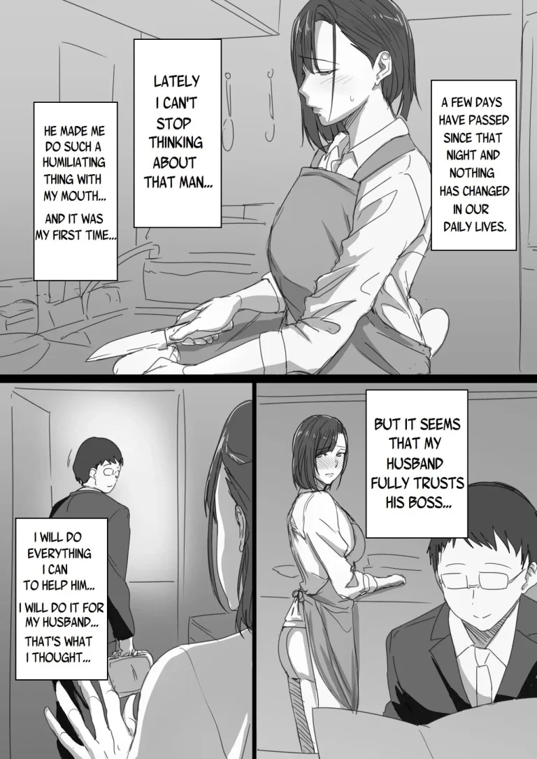Kouman Tsuma ga Netorarete -Charao no Kyokon ni Ochita Pride- porn comic picture 20