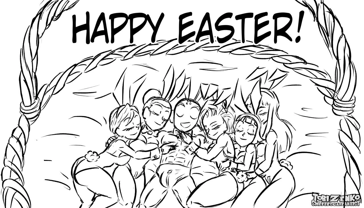 Krillin's Easter Egg Surprise porn comic picture 5