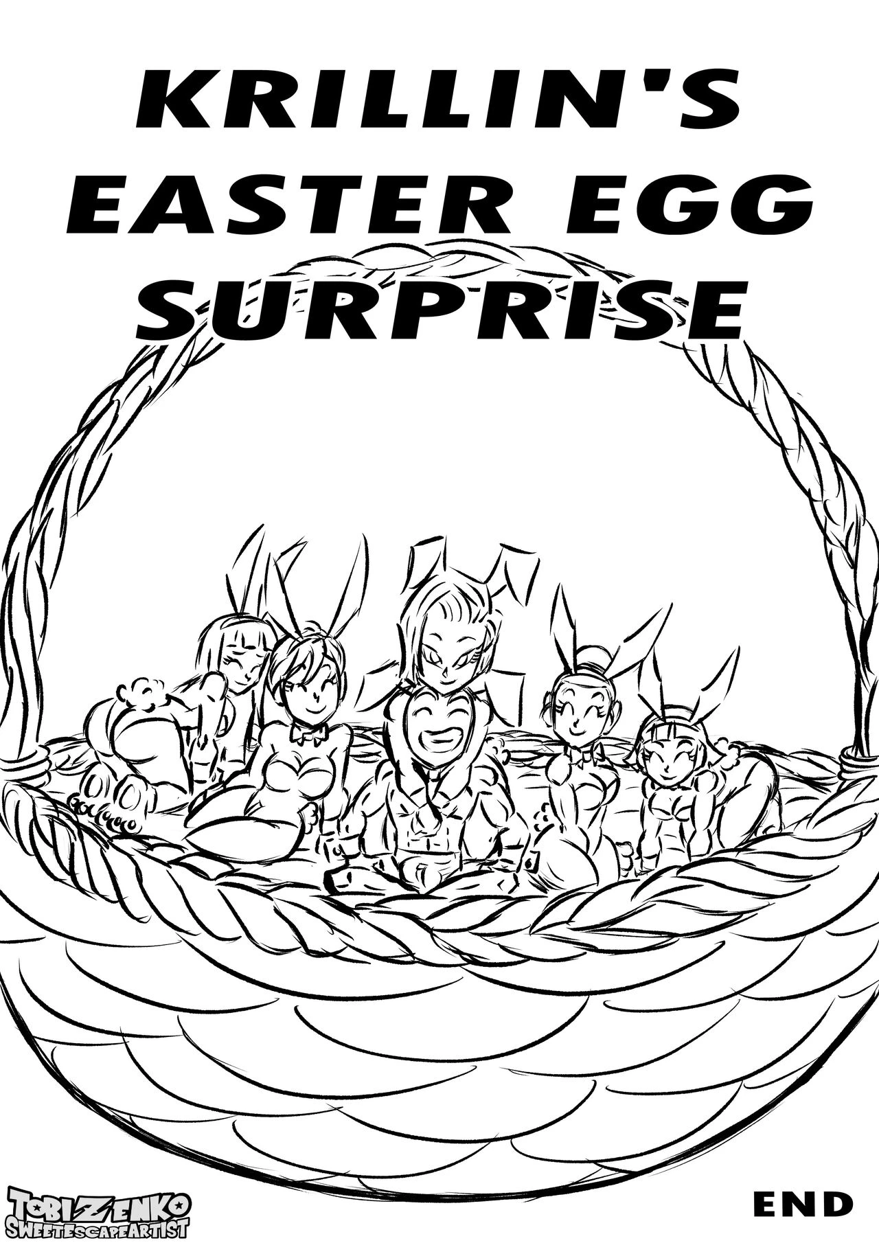 Krillin's Easter Egg Surprise porn comic picture 8