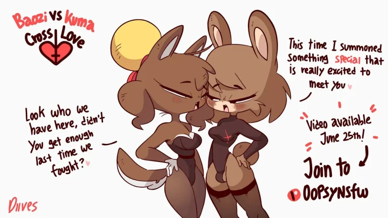 Kuma VS Baozi - Cross Love porn comic picture 1