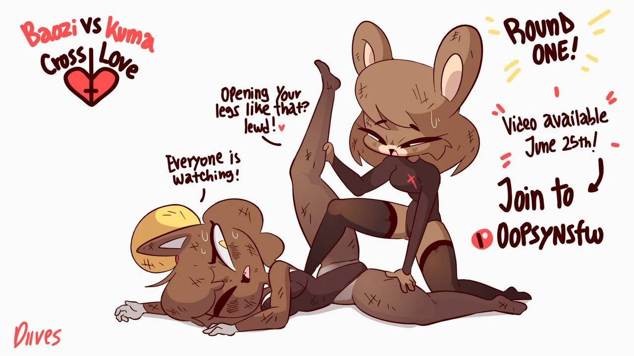 Kuma VS Baozi - Cross Love porn comic picture 2