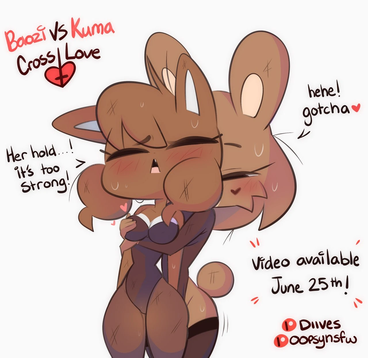 Kuma VS Baozi - Cross Love porn comic picture 3