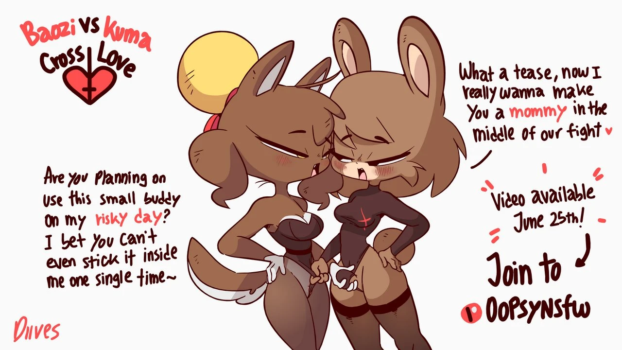 Kuma VS Baozi - Cross Love porn comic picture 4