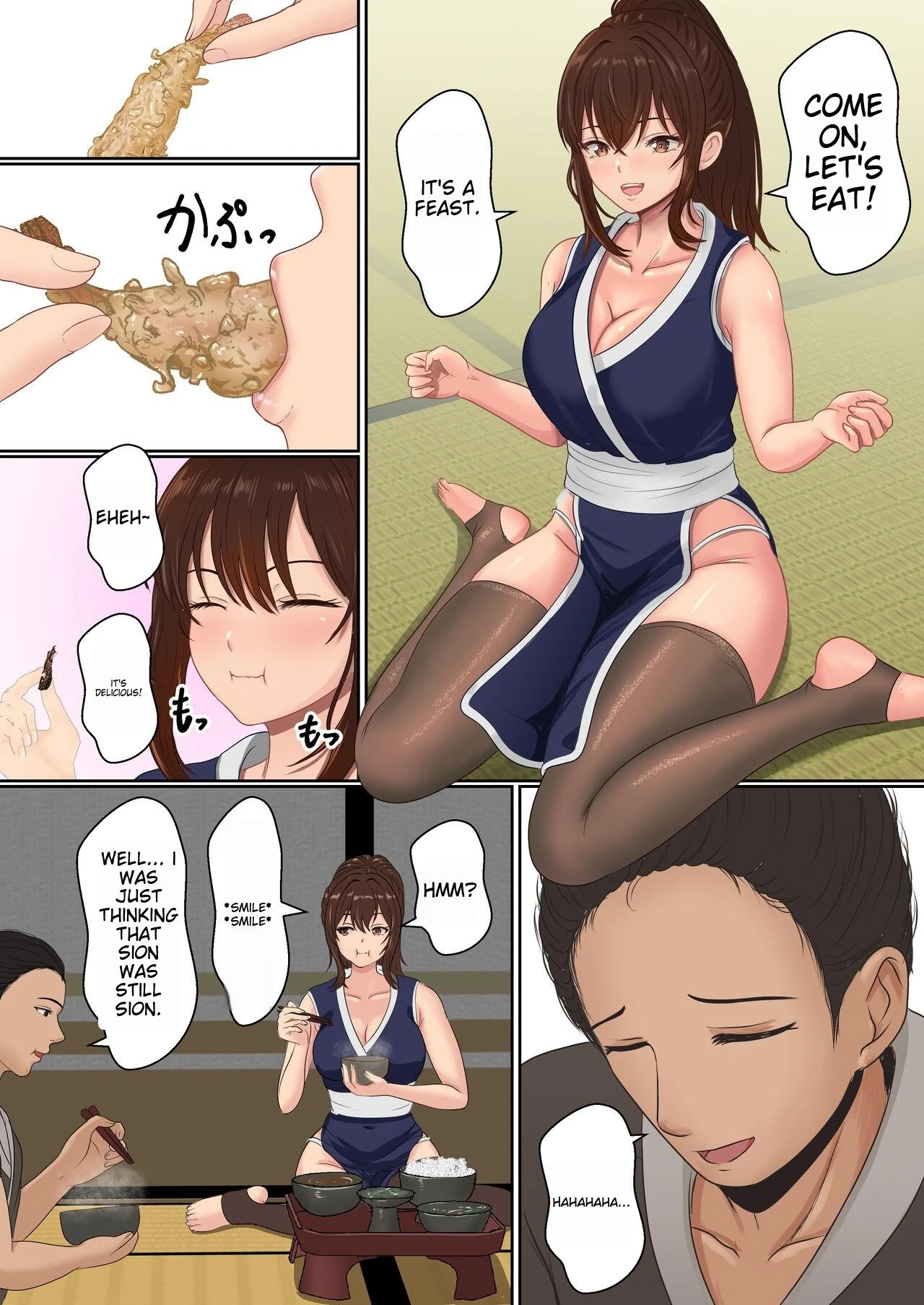 Kunoichi Seiyu Anma Chiryou porn comic picture 12
