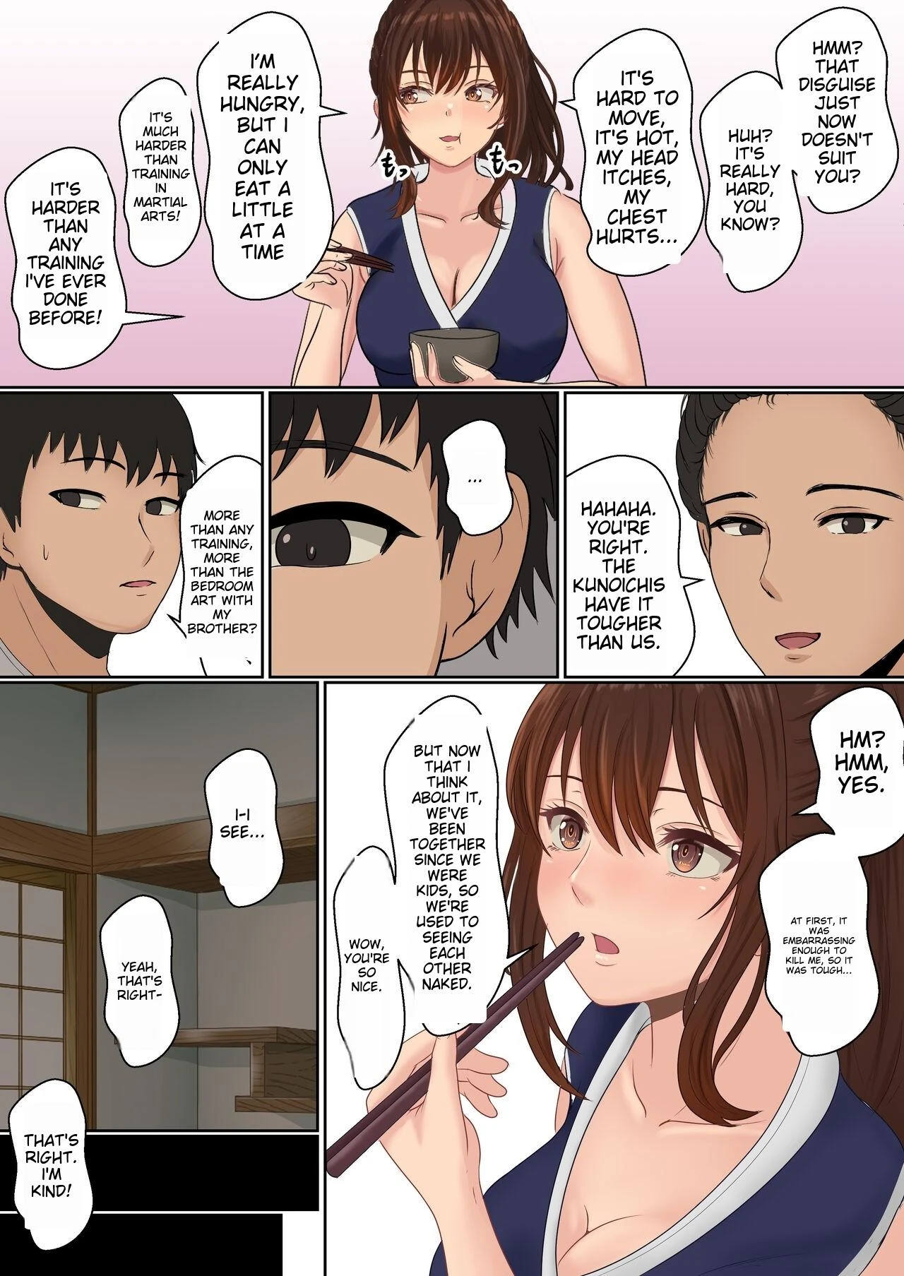 Kunoichi Seiyu Anma Chiryou porn comic picture 13