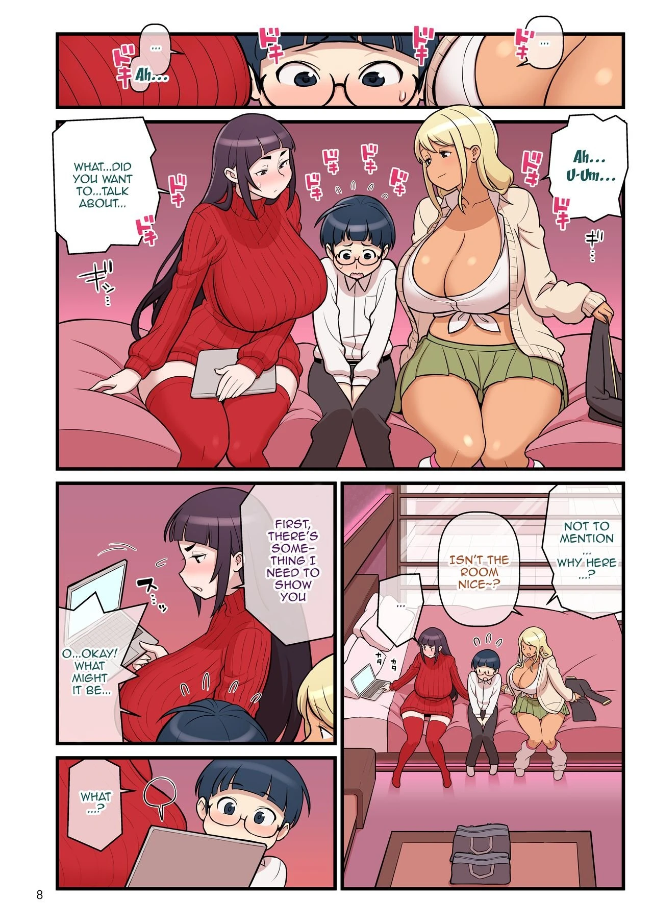 Kuro Gal VS Fuuki Iin - Black Gal VS Prefect 2 porn comic picture 10