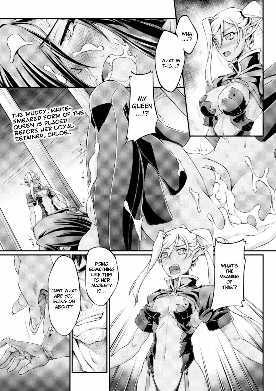 Kuroinu ~Kedakaki Seijo wa Hakudaku ni Somaru~ THE COMIC English - Uncensored porn comic picture 23