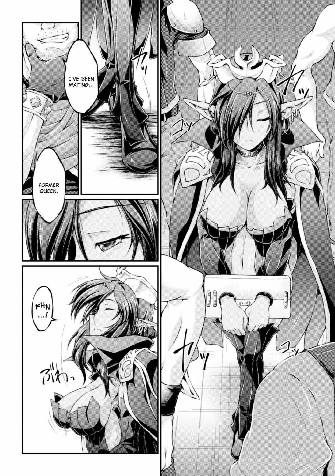 Kuroinu ~Kedakaki Seijo wa Hakudaku ni Somaru~ THE COMIC English - Uncensored porn comic picture 4