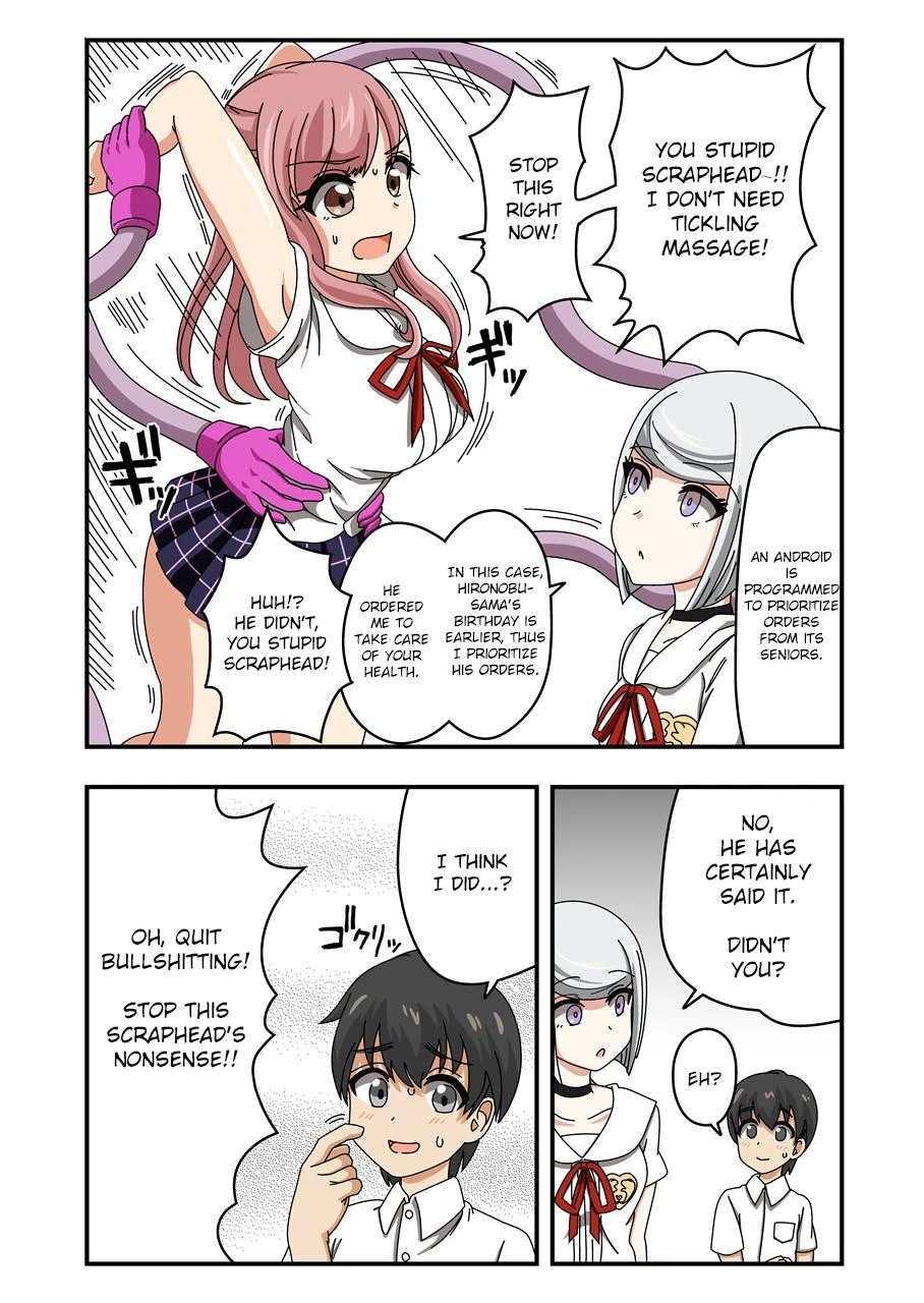 Kusuguri Android ELLIE porn comic picture 16