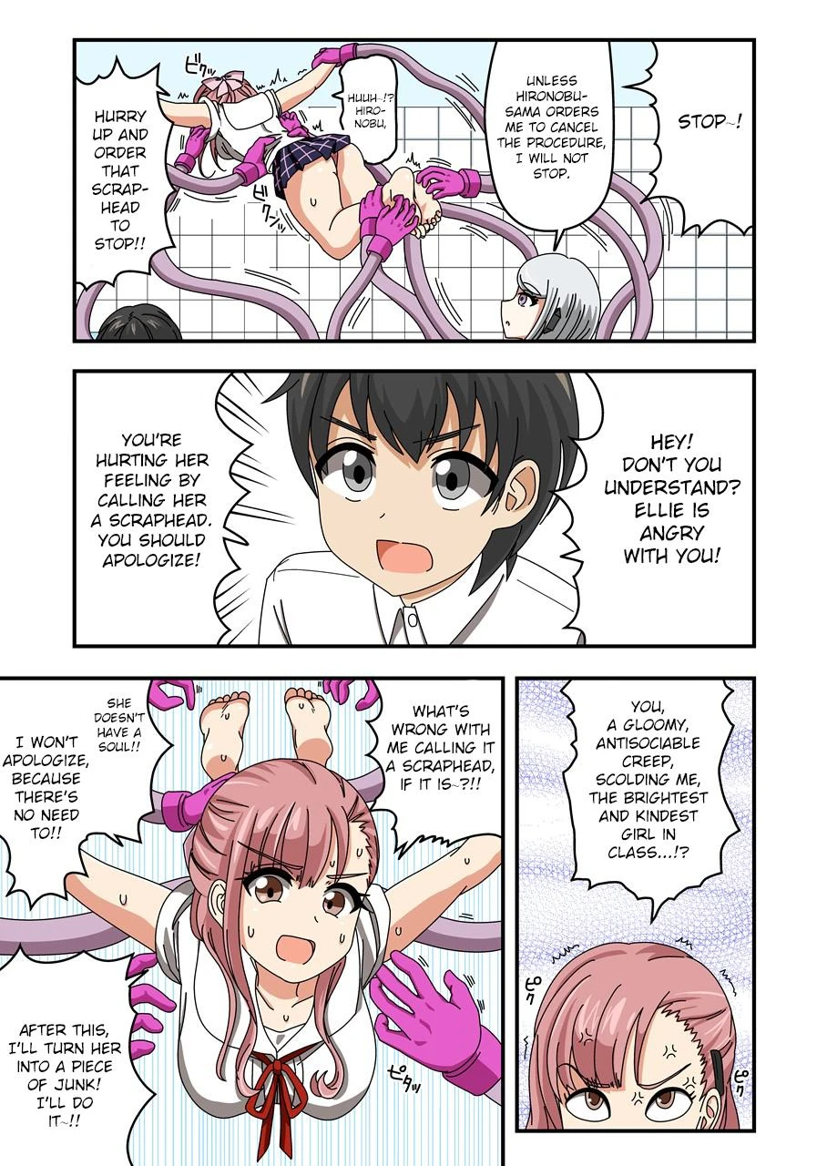 Kusuguri Android ELLIE porn comic picture 23