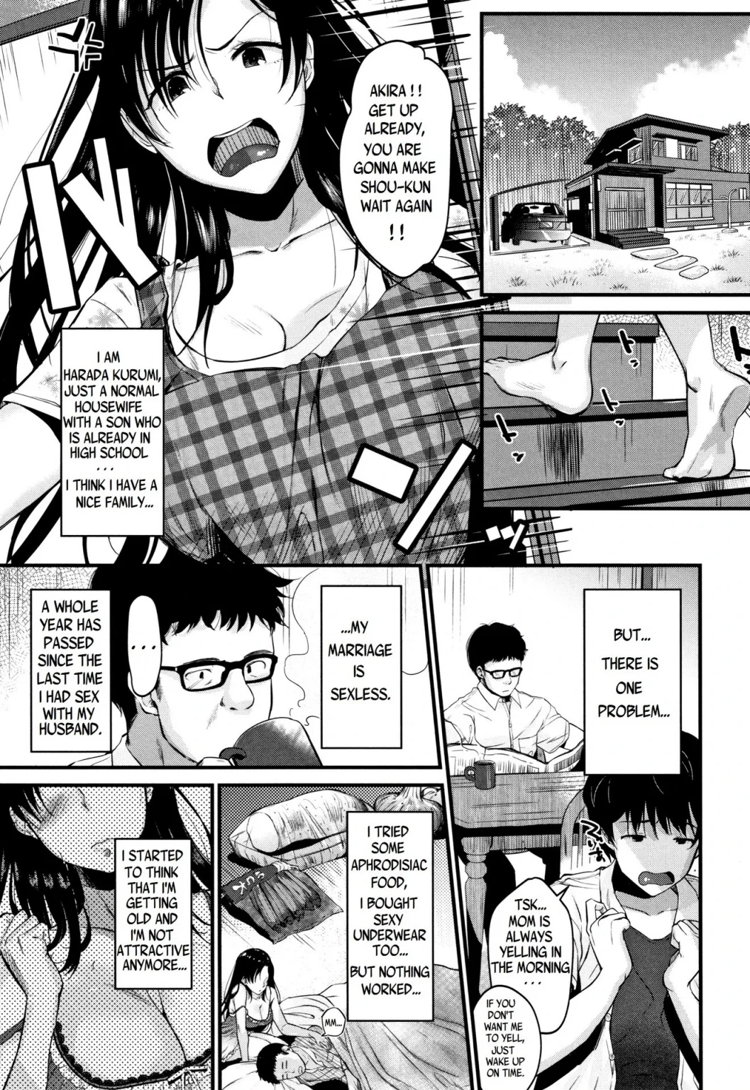 Kyonyuu Mama no Onayami Kaiketsu Saku!? porn comic picture 1