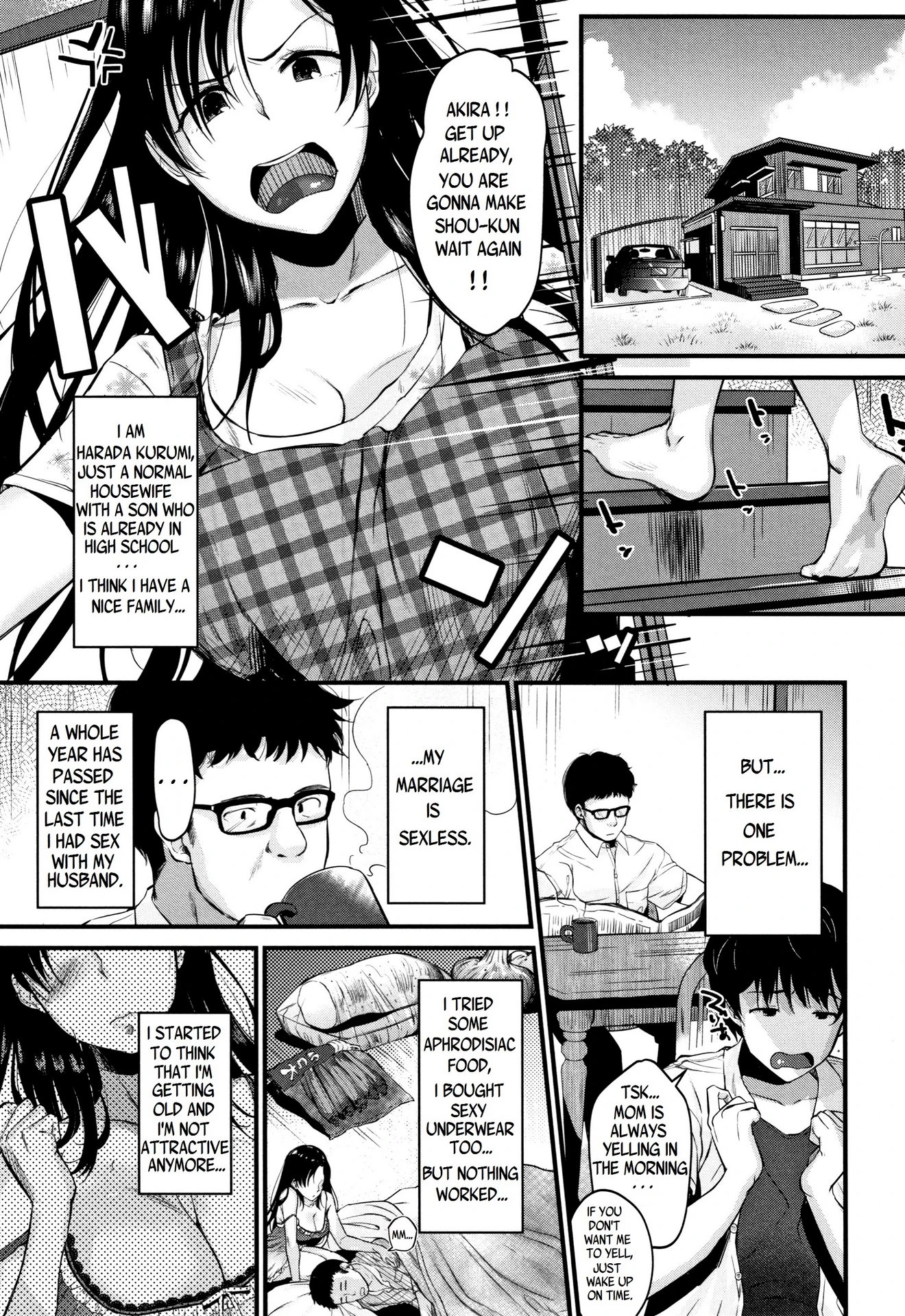 Kyonyuu Mama no Onayami Kaiketsu Saku!? porn comic picture 1
