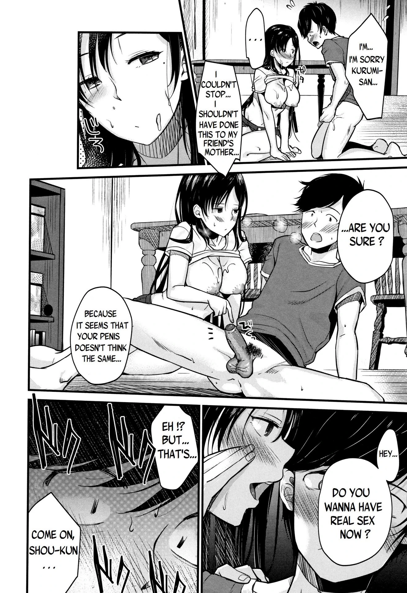 Kyonyuu Mama no Onayami Kaiketsu Saku!? porn comic picture 26