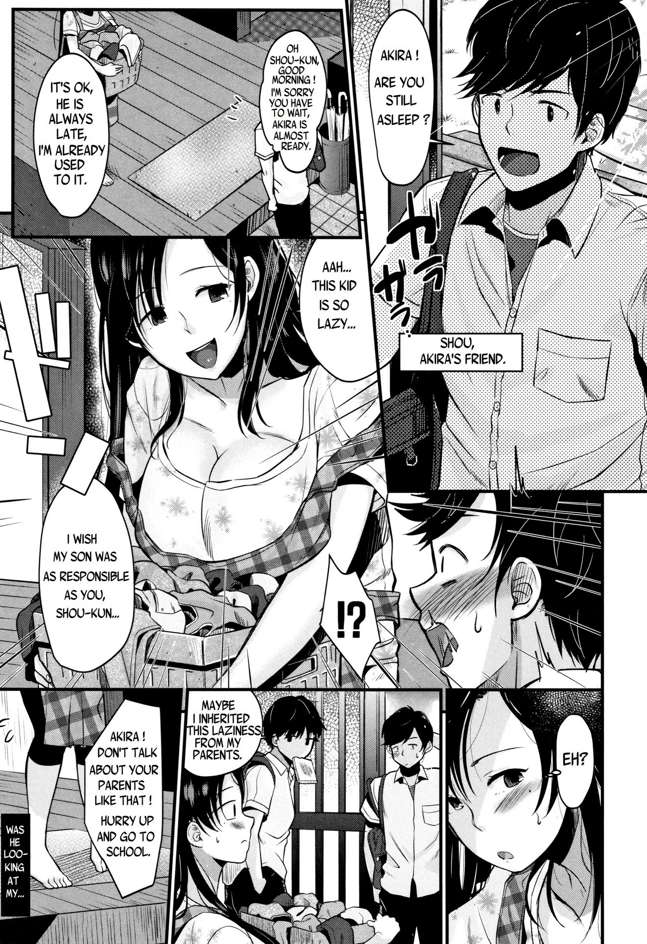 Kyonyuu Mama no Onayami Kaiketsu Saku!? porn comic picture 3