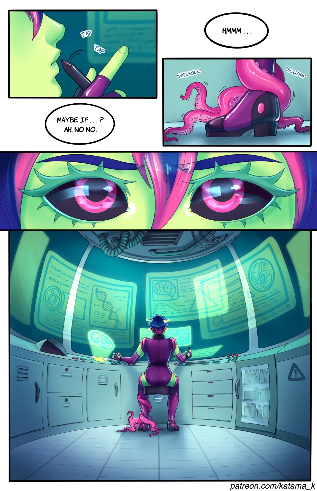 Lab Assistant porn comic picture 2