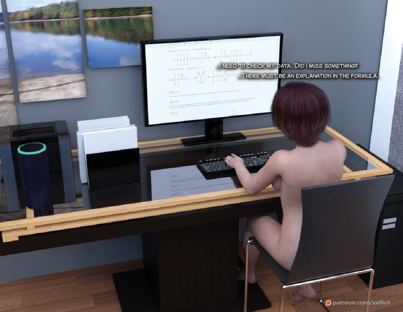 Lab Experiment 1.3 porn comic picture 4