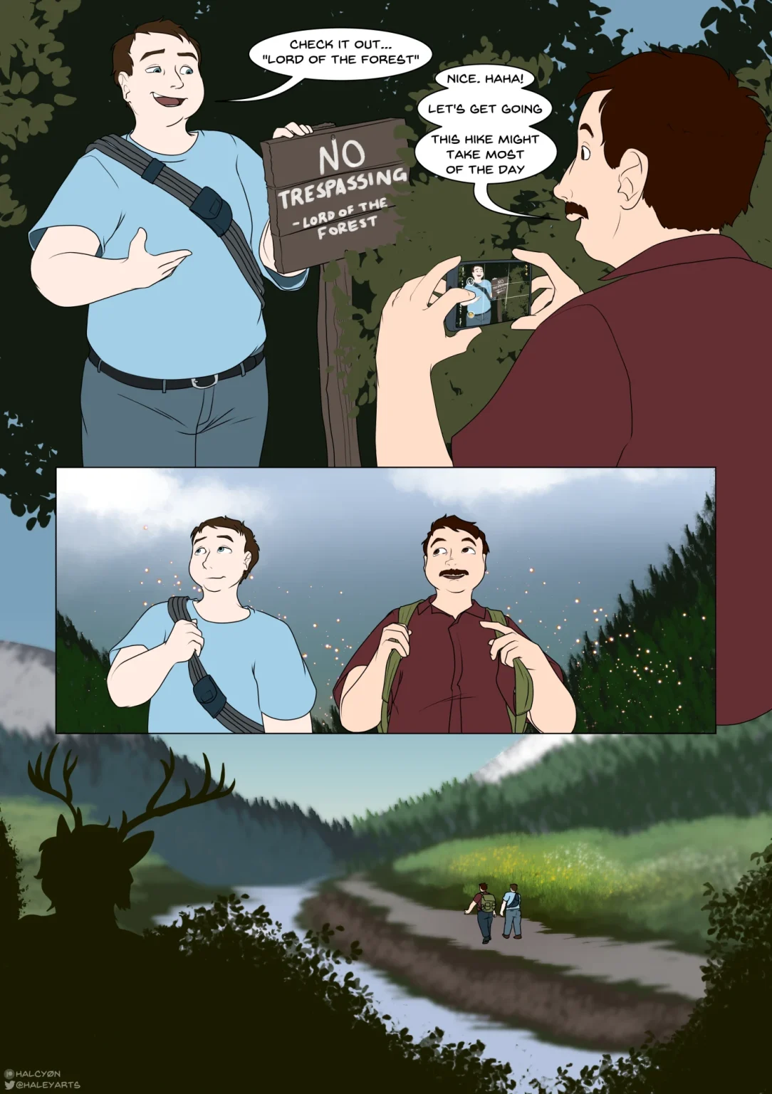 Ladies of the Forest porn comic picture 1