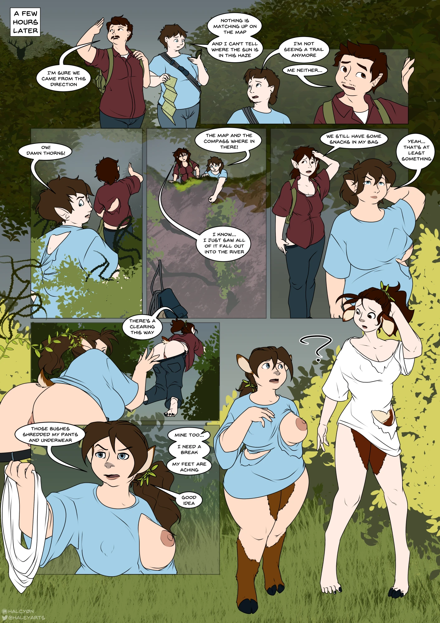 Ladies of the Forest porn comic picture 2