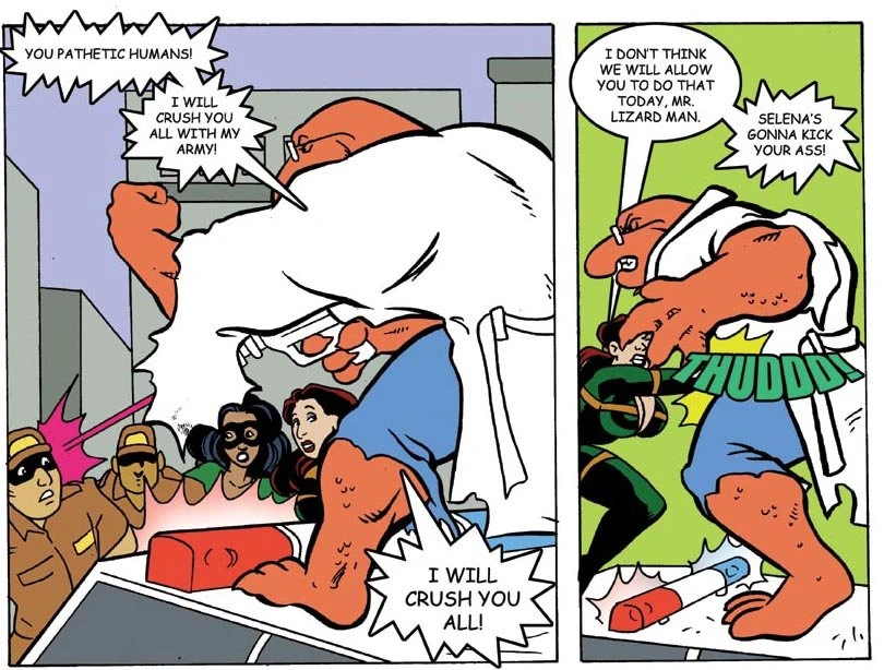 LADY BRAZILIA - LIZARRO'S LAIR porn comic picture 11