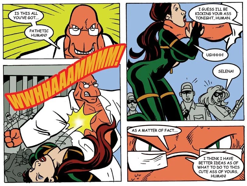 LADY BRAZILIA - LIZARRO'S LAIR porn comic picture 12