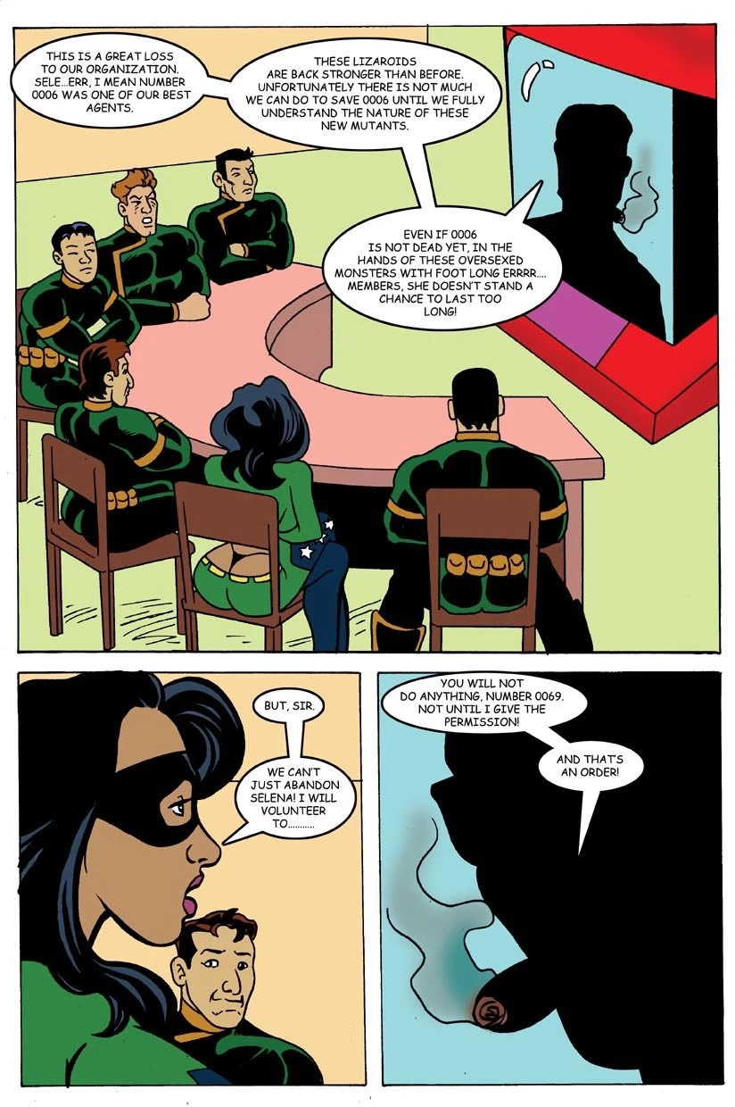 LADY BRAZILIA - LIZARRO'S LAIR porn comic picture 13