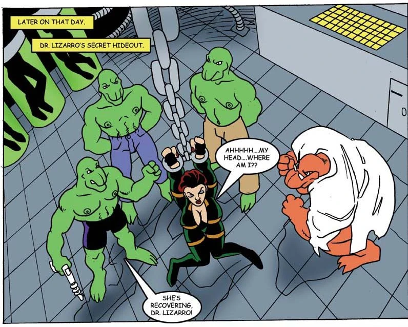 LADY BRAZILIA - LIZARRO'S LAIR porn comic picture 14