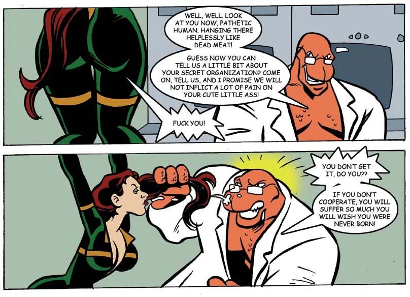 LADY BRAZILIA - LIZARRO'S LAIR porn comic picture 15