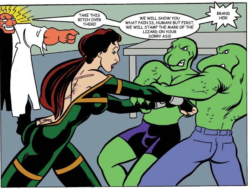 LADY BRAZILIA - LIZARRO'S LAIR porn comic picture 18