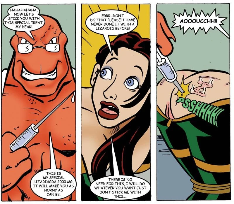 LADY BRAZILIA - LIZARRO'S LAIR porn comic picture 20