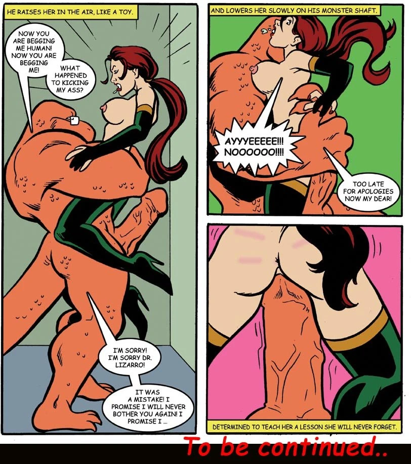 LADY BRAZILIA - LIZARRO'S LAIR porn comic picture 25