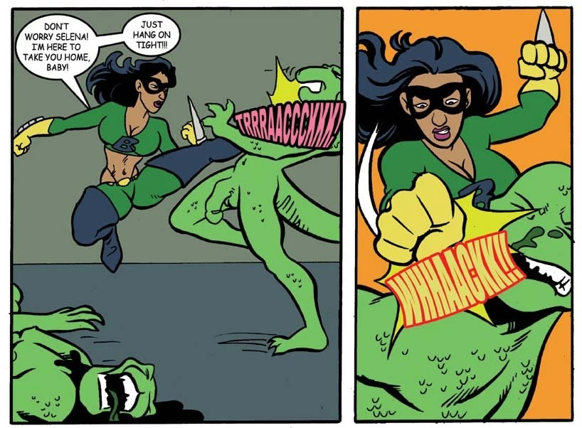 LADY BRAZILIA - LIZARRO'S LAIR porn comic picture 29